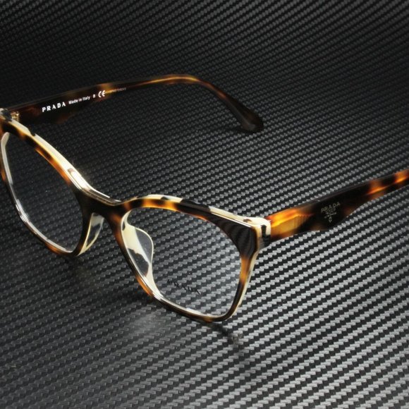 Prada Women's White and Havana Eyeglasses! - Picture 1 of 4